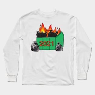 2021 Is Trash Long Sleeve T-Shirt